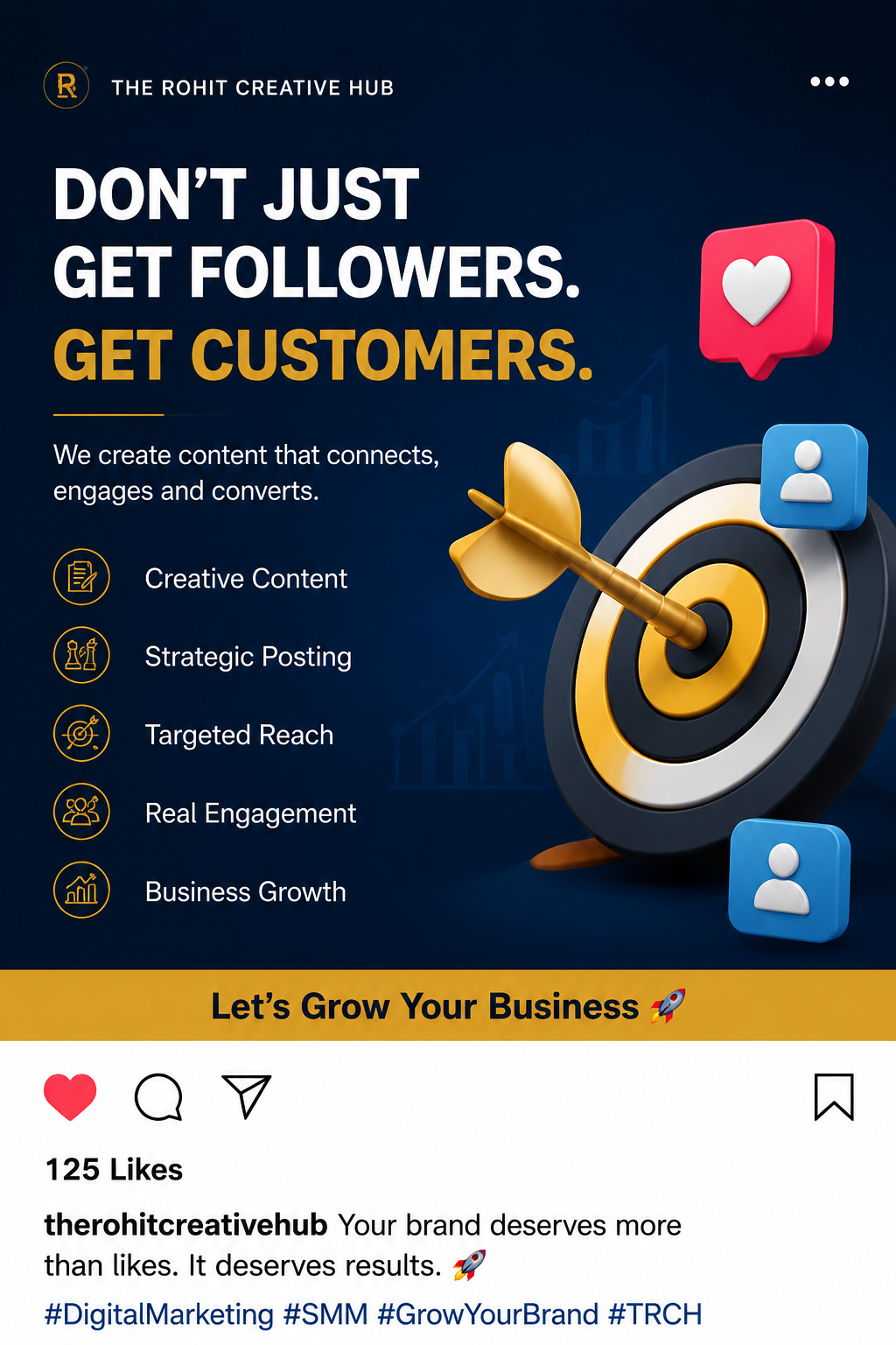 The Rohit Creative Hub Social Media Marketing