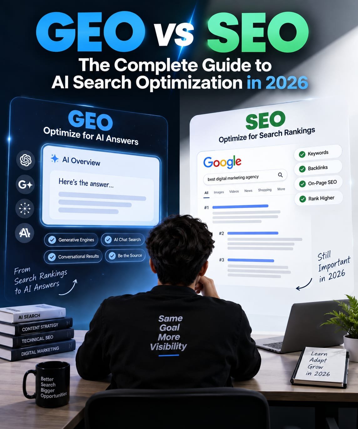 GEO vs SEO: The Complete Guide to AI Search Optimization in 2026