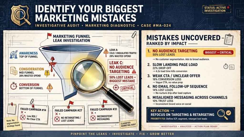 digital marketing mistakes 